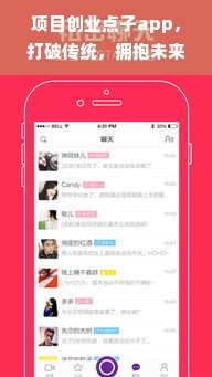 项目创业点子app，打破传统，拥抱未来