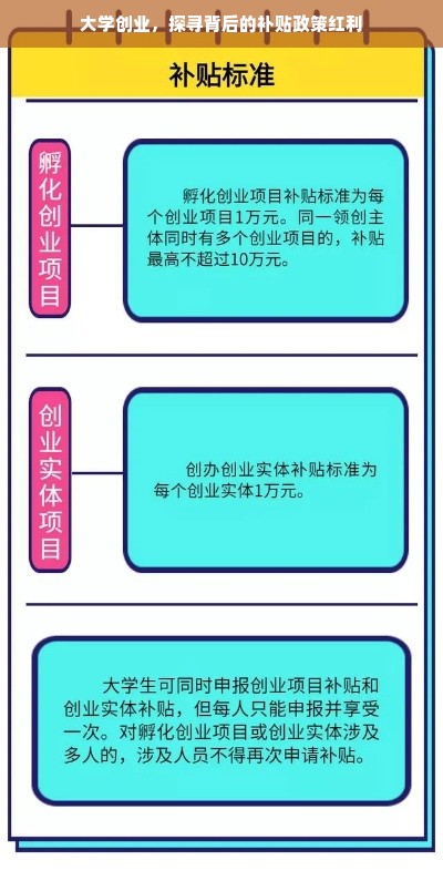 大学创业，探寻背后的补贴政策红利