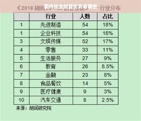 国内创业加盟优势有哪些