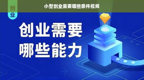 小型创业需要哪些条件视频