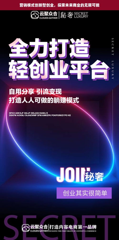 营销模式创新型创业，探索未来商业的无限可能