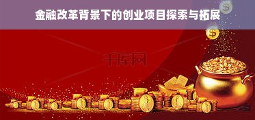 金融改革背景下的创业项目探索与拓展