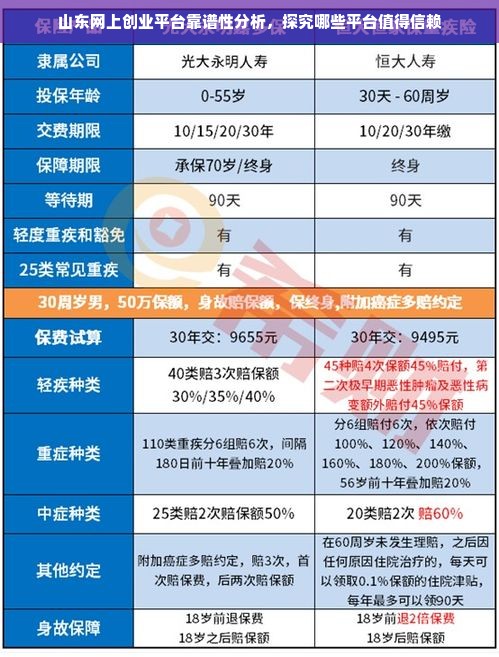 山东网上创业平台靠谱性分析，探究哪些平台值得信赖