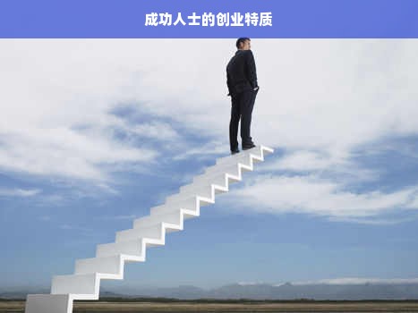 成功人士的创业特质