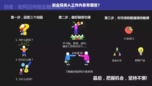 创业投资人工作内容有哪些？