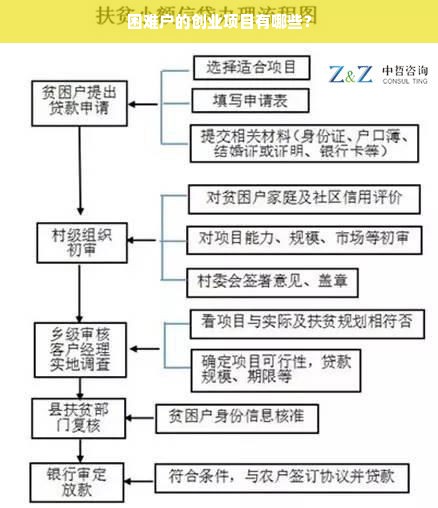 困难户的创业项目有哪些？