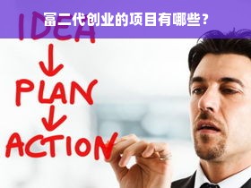 富二代创业的项目有哪些？