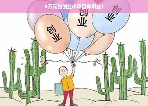 5万元的创业小项目有哪些？