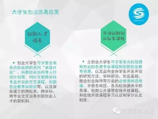 创业学院创业政策有哪些？