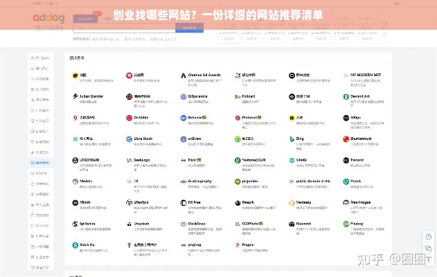 创业找哪些网站？一份详细的网站推荐清单