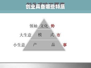 创业具备哪些特质