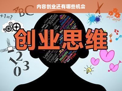 内容创业还有哪些机会