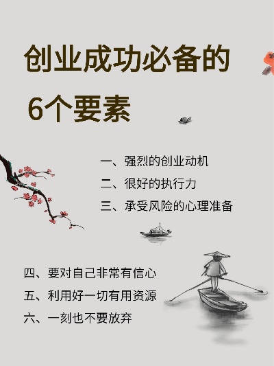 创业成功需要哪些资源