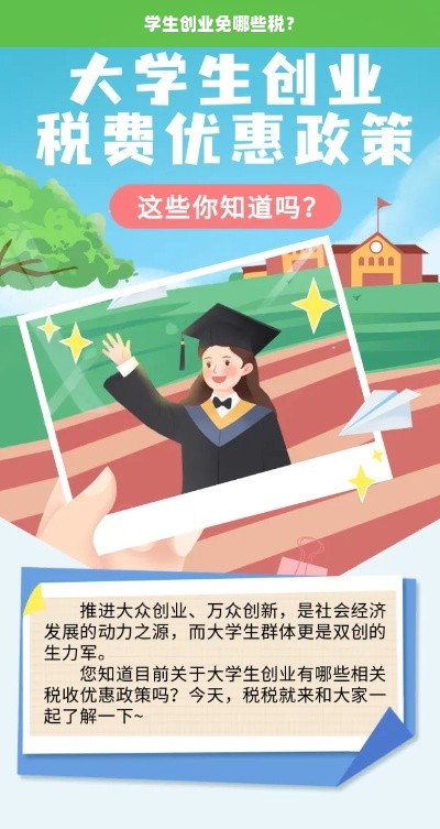 学生创业免哪些税？