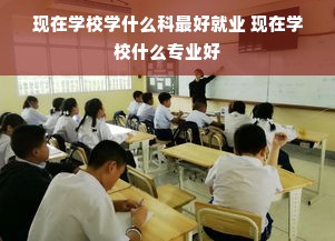 现在学校学什么科最好就业 现在学校什么专业好