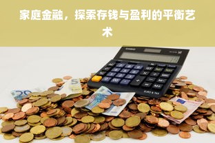 家庭金融，探索存钱与盈利的平衡艺术