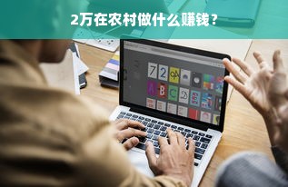 2万在农村做什么赚钱？