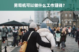 男司机可以做什么工作赚钱？