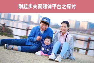 刚起步夫妻赚钱平台之探讨