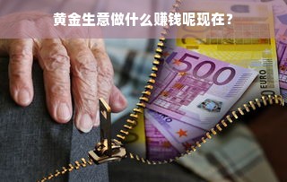 黄金生意做什么赚钱呢现在？