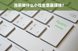 当前做什么小吃生意最赚钱？