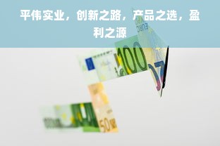 平伟实业，创新之路，产品之选，盈利之源