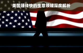 美国赚钱快的生意领域深度解析